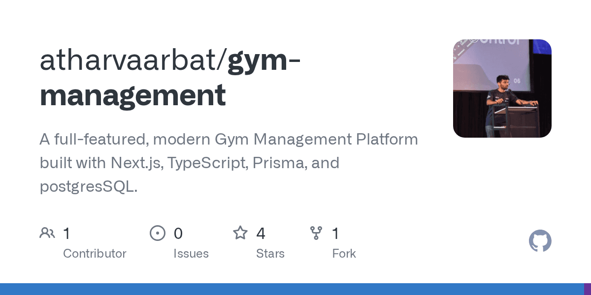 Gym Management Platform preview